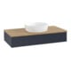 V&B Meuble sous lavabo sans structure de façade Antao 100x19x50cm, WBP hon. Oa, md bl. m Lac-3