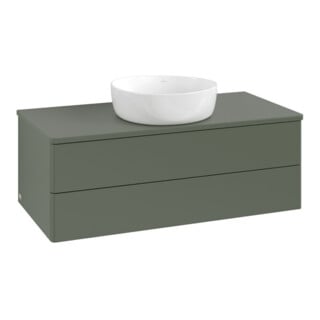 V&B Meuble sous lavabo sans structure de façade Antao 100x36x50 cm, WBP Lac, lea gre. m Lac