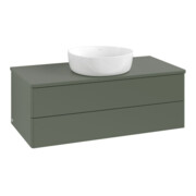 V&B Meuble sous lavabo sans structure de façade Antao 100x36x50 cm, WBP Lac, lea gre. m Lac