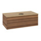 V&B Meuble sous lavabo sans structure de façade Antao 100x36x50cm, couleur WBP hon. Oa, blanc wal-3
