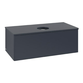 V&B Meuble sous-lavabo sans structure de façade Antao 100x36x50cm, couleur WBP Lac, md bl. m Lac