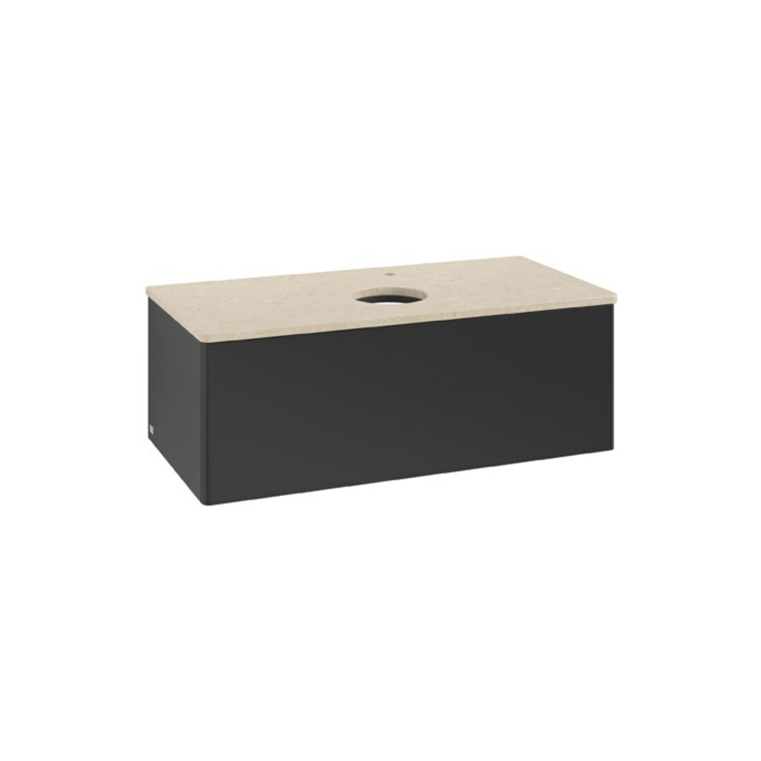 V&B Meuble sous-lavabo sans structure de façade Antao 100x36x50cm, HL, WBP botti., bleu m Lac