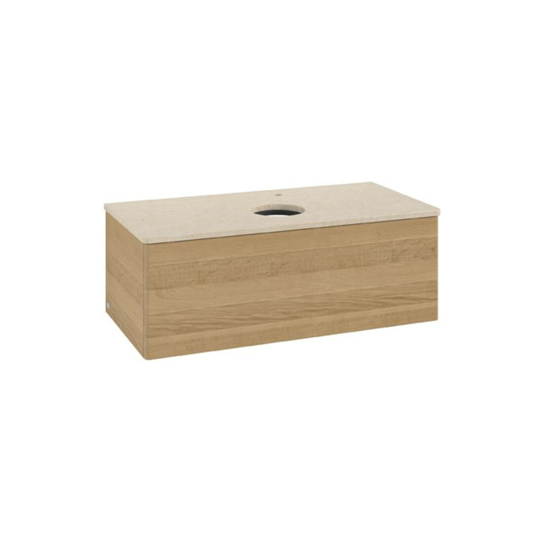 V&B Meuble sous-lavabo sans structure de façade Antao 100x36x50cm, HL, WBP botti., hon. Oa
