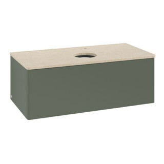 V&B Meuble sous-lavabo sans structure de façade Antao 100x36x50cm, HL, WBP botti., le g. m Lac