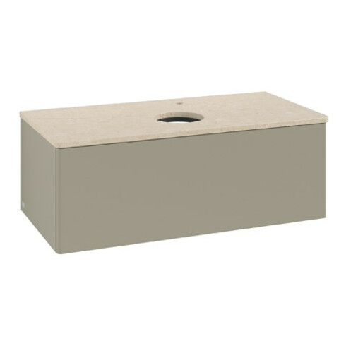 V&B Meuble sous lavabo sans structure de façade Antao 100x36x50cm, HL, WBP botti., st Gr m Lac