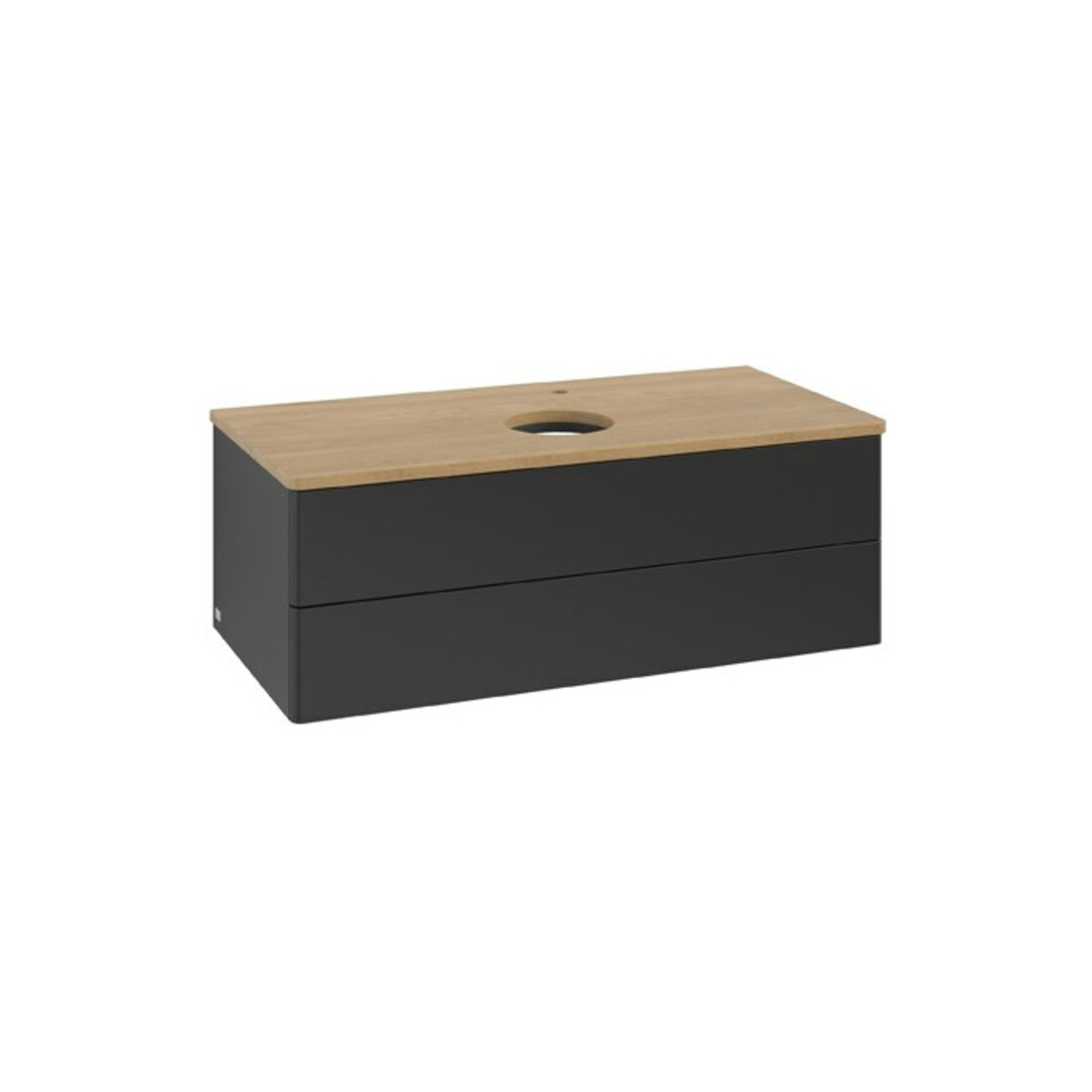 V&B Meuble sous lavabo sans structure de façade Antao 100x36x50cm, HL, WBP hon. Oa, bleu m Lac