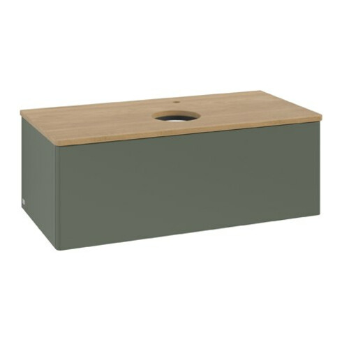 V&B Meuble sous-lavabo sans structure de façade Antao 100x36x50cm, HL, WBP hon. Oa, le g. m La