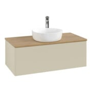 V&B Meuble sous lavabo sans structure de façade Antao 100x36x50cm, HL, WBP hon. Oa, si G m Lac