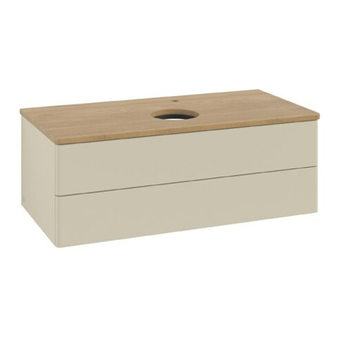 V&B Meuble sous-lavabo sans structure de façade Antao 100x36x50cm, HL, WBP hon. Oa, si G m Lac