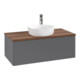 V&B Meuble sous-lavabo sans structure de façade Antao 100x36x50cm, HL, WBP w wa, A m Lac
