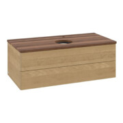 V&B Meuble sous lavabo sans structure de façade Antao 100x36x50cm, HL, WBP w. wal, hon. Oa