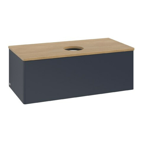 V&B Meuble sous lavabo sans structure de façade Antao 100x36x50cm, WBP hon. Oa, md bl. m Lac