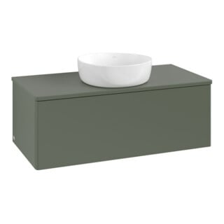 V&B Meuble sous lavabo sans structure de façade Antao 100x36x50cm, WBP Lac, lea gre. m Lac