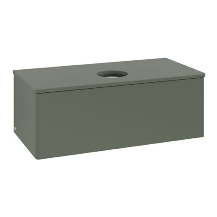 V&B Meuble sous lavabo sans structure de façade Antao 100x36x50cm, WBP Lac, lea gre. m Lac