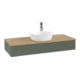 V&B Meuble sous lavabo sans structure de façade Antao 120x19x50 cm, HL, WBP hon. Oa, le g. m La-1