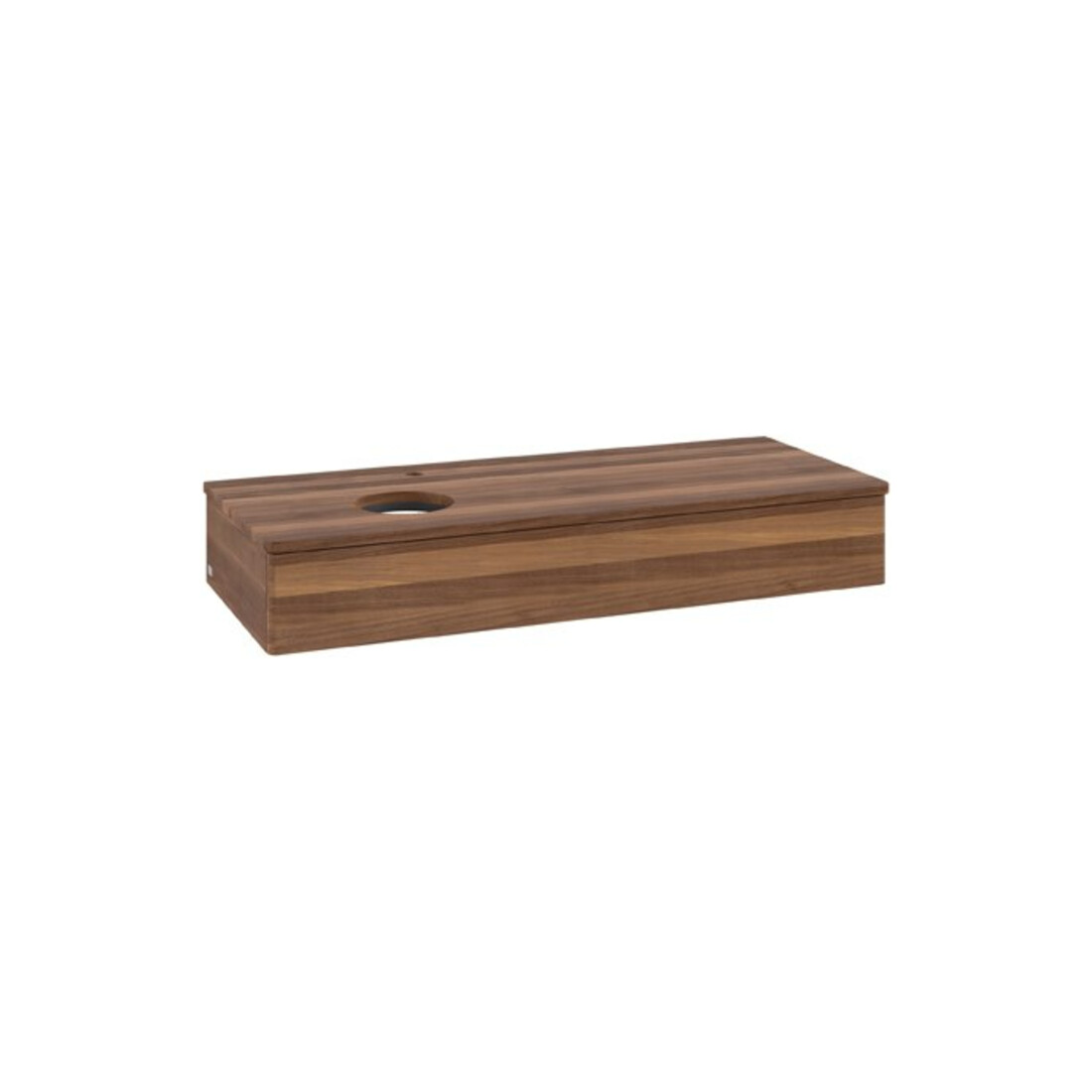 V&B Meuble sous-lavabo sans structure de façade Antao 120x19x50 cm, HL, WBP w. wal, w. wal