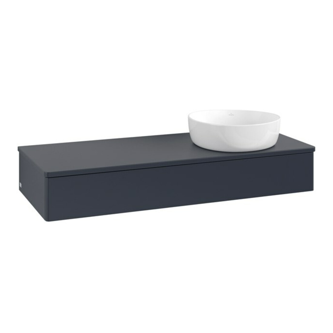 V&B Meuble sous lavabo sans structure de façade Antao 120x19x50cm, couleur WBP Lac, md bl. m Lac