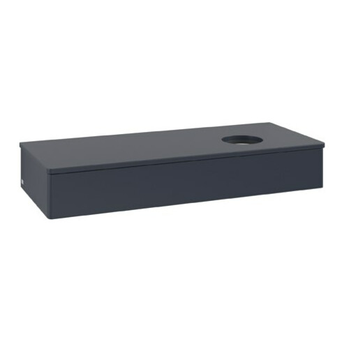 V&B Meuble sous lavabo sans structure de façade Antao 120x19x50cm, couleur WBP Lac, md bl. m Lac