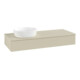 V&B Meuble sous-lavabo sans structure de façade Antao 120x19x50cm, couleur WBP Lac, si Gr m Lac