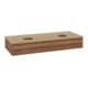 V&B Meuble sous-lavabo sans structure de façade Antao 120x19x50cm, couleur WBP miel Oa, blanc wal-4
