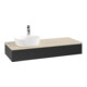 V&B Meuble sous lavabo sans structure de façade Antao 120x19x50cm, HL, WBP botti., bleu m Lac-3
