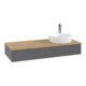 V&B Meuble sous lavabo sans structure de façade Antao 120x19x50cm, HL, WBP hon. Oa, A m Lac