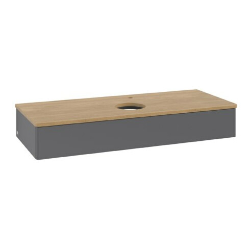 V&B Meuble sous lavabo sans structure de façade Antao 120x19x50cm, HL, WBP hon. Oa, A m Lac