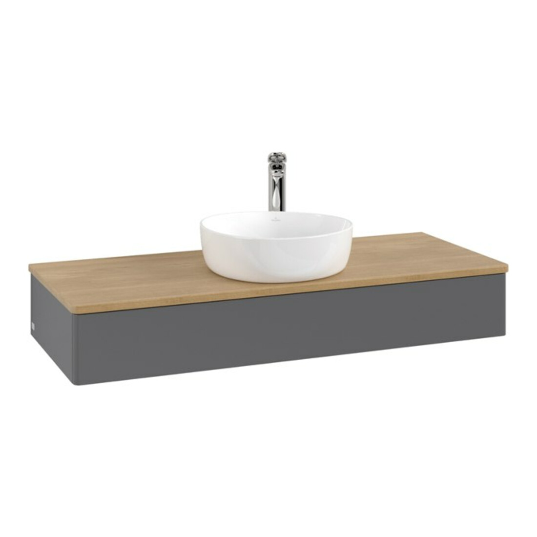 V&B Meuble sous lavabo sans structure de façade Antao 120x19x50cm, HL, WBP hon. Oa, A m Lac
