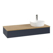 V&B Meuble sous lavabo sans structure de façade Antao 120x19x50cm, HL, WBP hon. Oa, md b m Lac-3