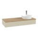 V&B Meuble sous lavabo sans structure de façade Antao 120x19x50cm, HL, WBP hon. Oa, si G m Lac-3