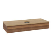 V&B Meuble sous-lavabo sans structure de façade Antao 120x19x50cm, HL, WBP hon. Oa, w. wal-3