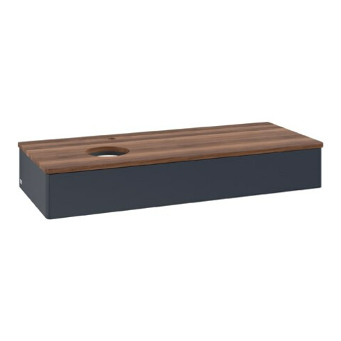 V&B Meuble sous lavabo sans structure de façade Antao 120x19x50cm, HL, WBP w wal, md bl. m Lac