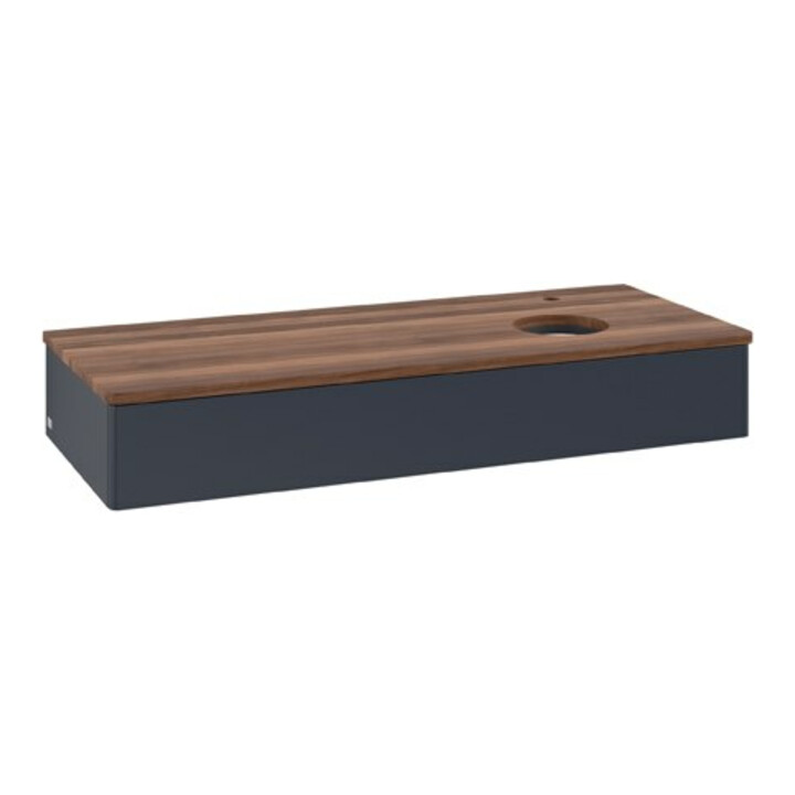 V&B Meuble sous-lavabo sans structure de façade Antao 120x19x50cm, HL, WBP w wal, md bl. m Lac