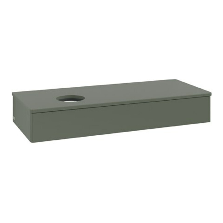 V&B Meuble sous-lavabo sans structure de façade Antao 120x19x50cm, WBP Lac, lea gre. m Lac