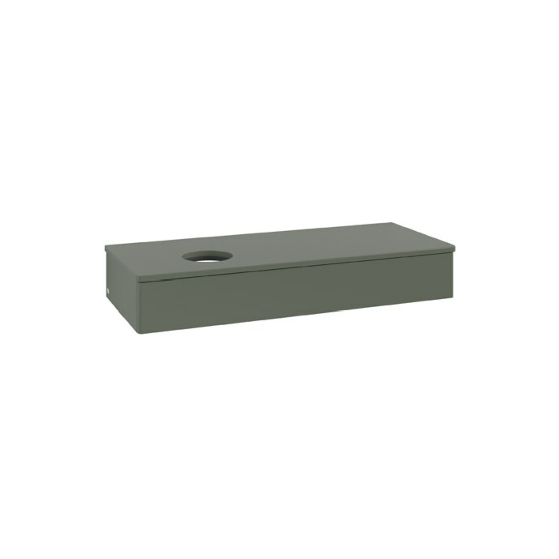 V&B Meuble sous-lavabo sans structure de façade Antao 120x19x50cm, WBP Lac, lea gre. m Lac