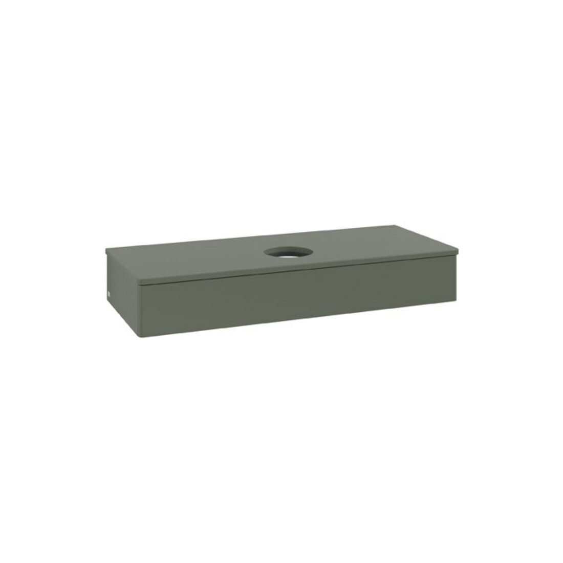 V&B Meuble sous lavabo sans structure de façade Antao 120x19x50cm, WBP Lac, lea gre. m Lac