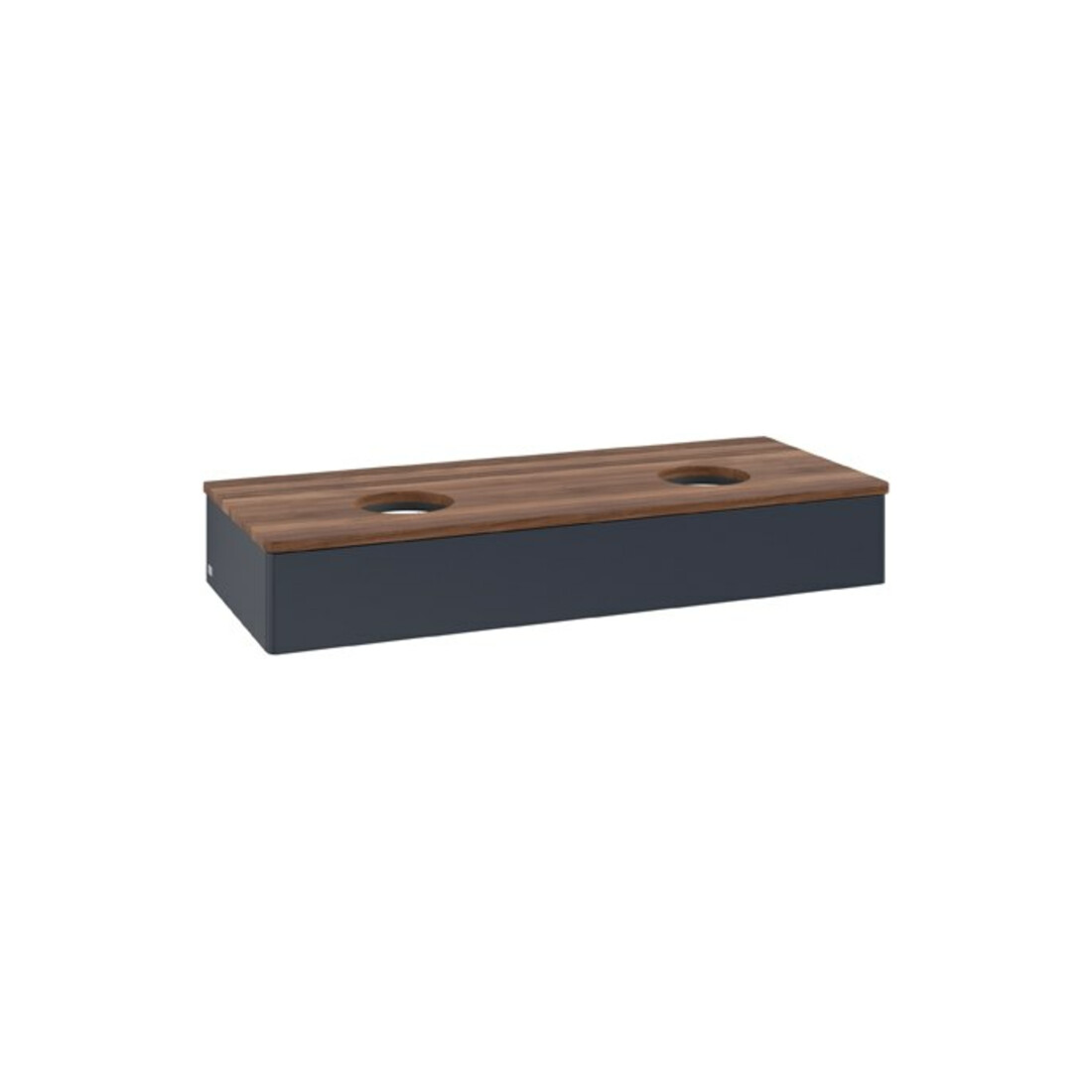 V&B Meuble sous lavabo sans structure de façade Antao 120x19x50cm, WBP w. wal, md bl. m Lac