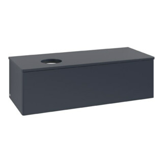 V&B Meuble sous lavabo sans structure de façade Antao 120x36x50 cm, couleur WBP Lac, md bl. m Lac