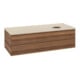 V&B Meuble sous lavabo sans structure de façade Antao 120x36x50cm, couleur WBP botti., noyer w.-1