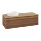 V&B Meuble sous lavabo sans structure de façade Antao 120x36x50cm, couleur WBP hon. Oa, blanc wal-3