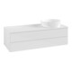 V&B Meuble sous-lavabo sans structure de façade Antao 120x36x50cm, couleur WBP Lac, blanc brillant Lac-1