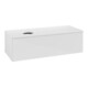 V&B Meuble sous lavabo sans structure de façade Antao 120x36x50cm, couleur WBP Lac, blanc brillant Lac