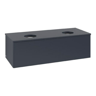 V&B Meuble sous lavabo sans structure de façade Antao 120x36x50cm, couleur WBP Lac, md bl. m Lac
