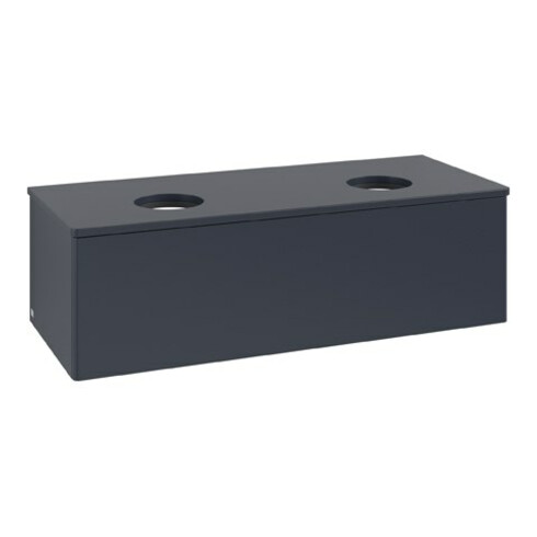 V&B Meuble sous lavabo sans structure de façade Antao 120x36x50cm, couleur WBP Lac, md bl. m Lac