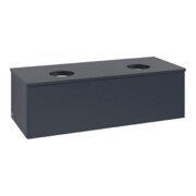 V&B Meuble sous lavabo sans structure de façade Antao 120x36x50cm, couleur WBP Lac, md bl. m Lac
