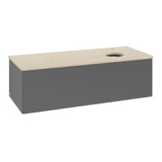 V&B Meuble sous lavabo sans structure de façade Antao 120x36x50cm, HL, WBP botti., A m Lac-3
