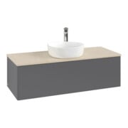 V&B Meuble sous-lavabo sans structure de façade Antao 120x36x50cm, HL, WBP botti., A m Lac-3