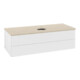 V&B Meuble sous lavabo sans structure de façade Antao 120x36x50cm, HL, WBP botti., blanc mat Lac-1