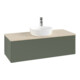 V&B Meuble sous-lavabo sans structure de façade Antao 120x36x50cm, HL, WBP botti., le g. m Lac-1