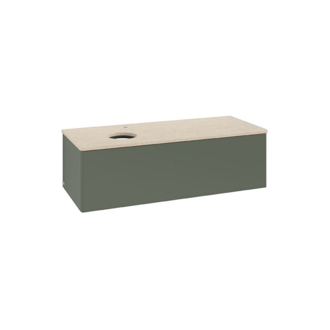 V&B Meuble sous lavabo sans structure de façade Antao 120x36x50cm, HL, WBP botti., le g. m Lac